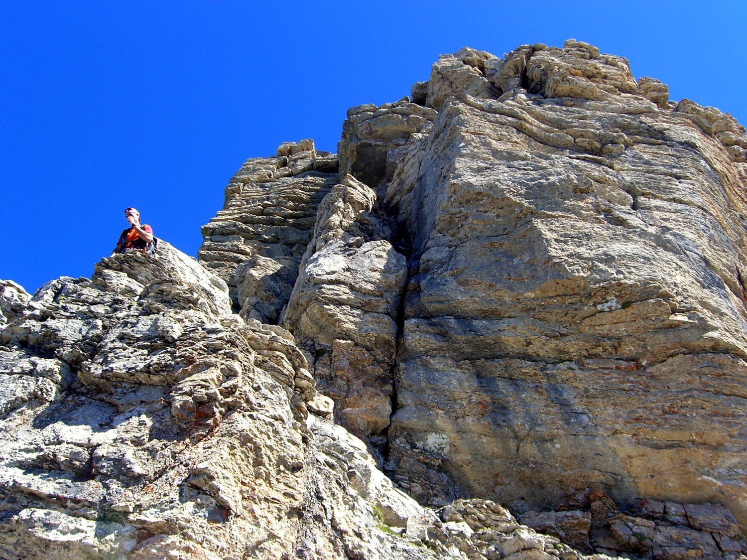 Colonney-portion d'escalade de la Rouge