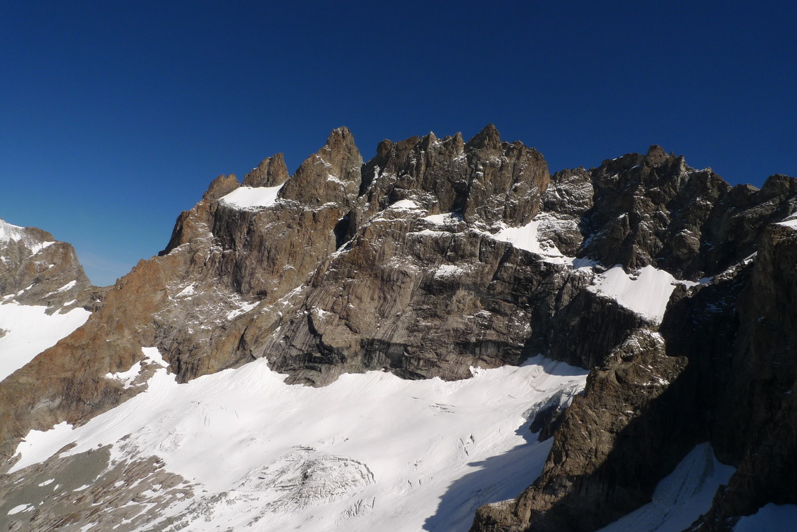 La Meije vue du sommet