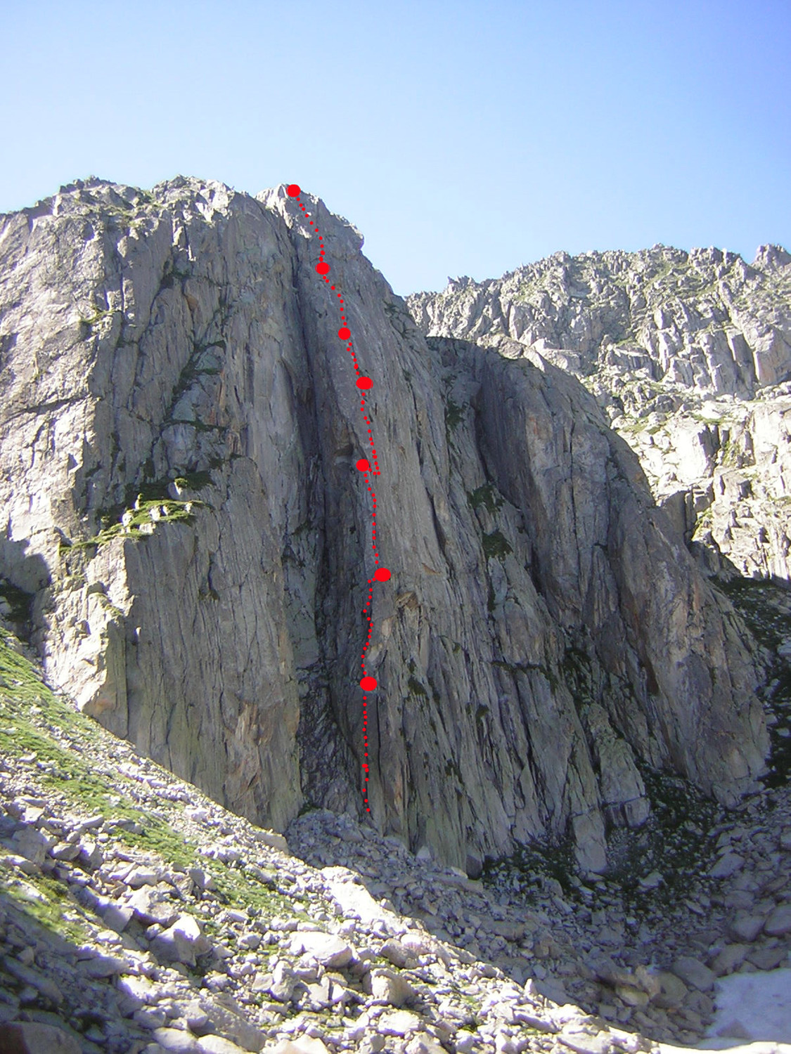 Tracé de l'Espero de Mordor