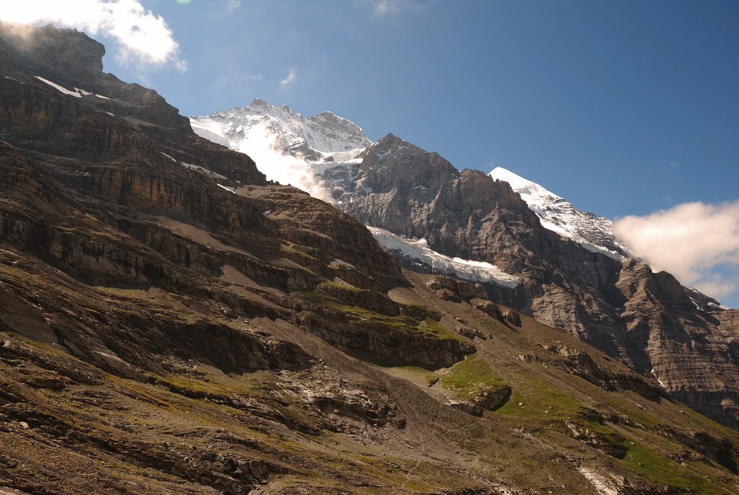 Montée à la Guggihütte