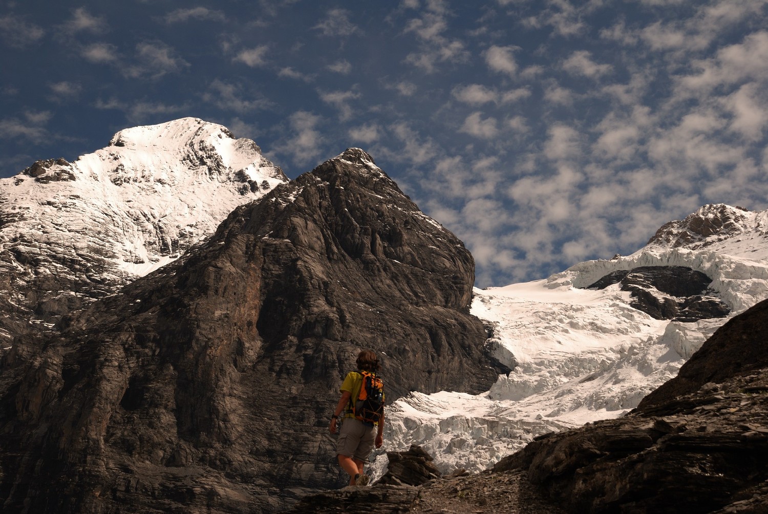 Montée à la Guggihütte