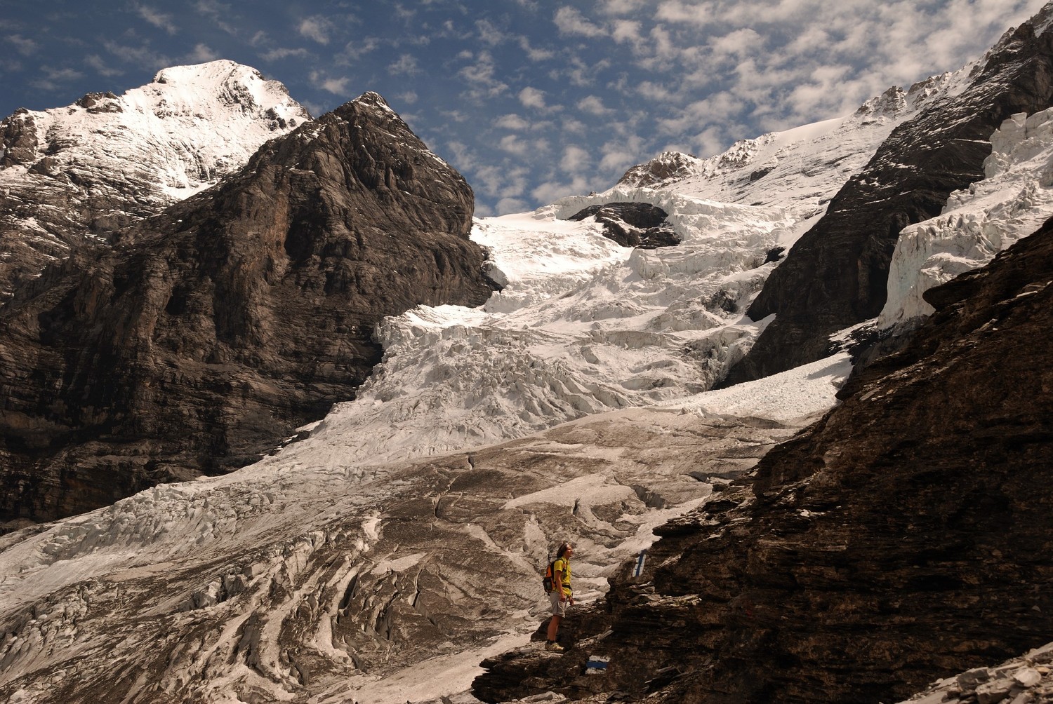 Montée à la Guggihütte
