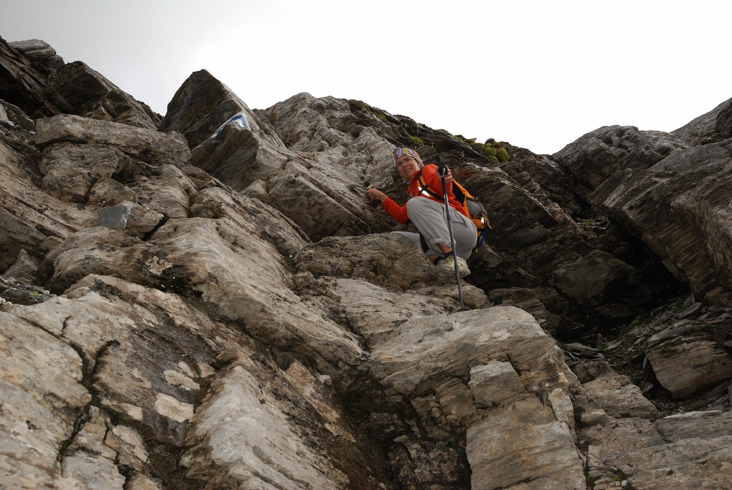 Montée au refuge de Guggi