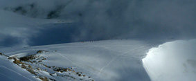 Éclaircie sur le Col Blanc