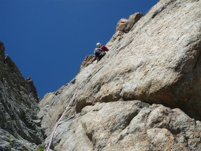 Aiguille Dibona - beau granit