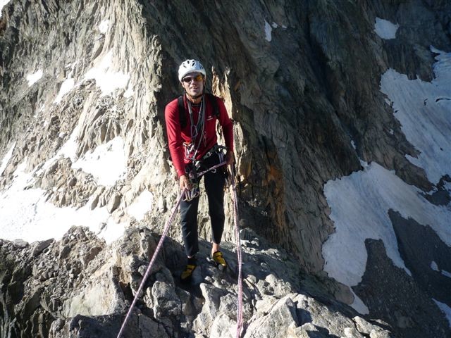 Aiguille Dibona - le rappel