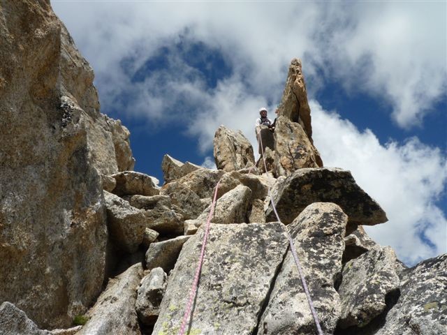 Aiguille Dibona - le sommet