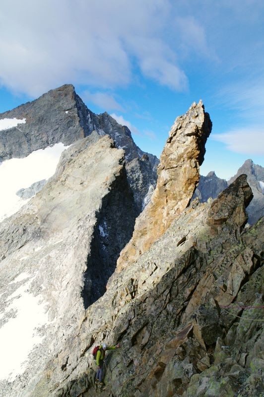 Au dessus du col de la Selle