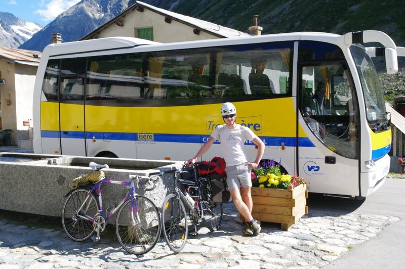Et non, pour une fois la descente ce sera sans le bus !