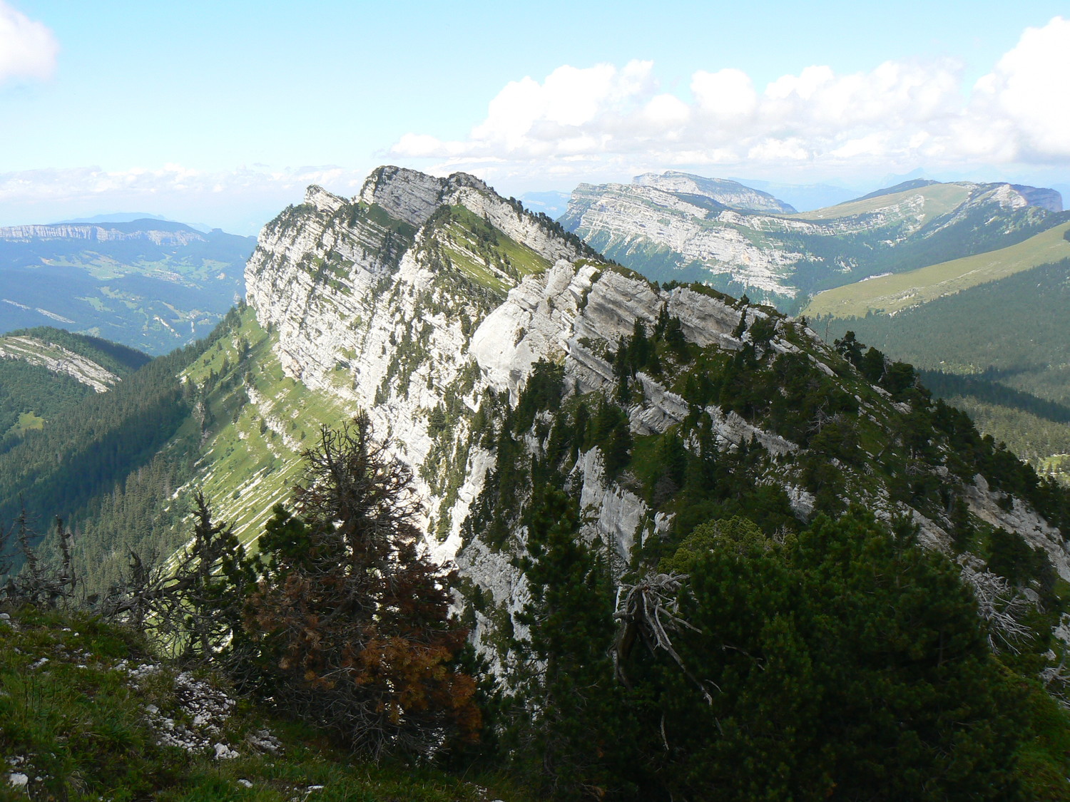 Les crêtes de Malissard