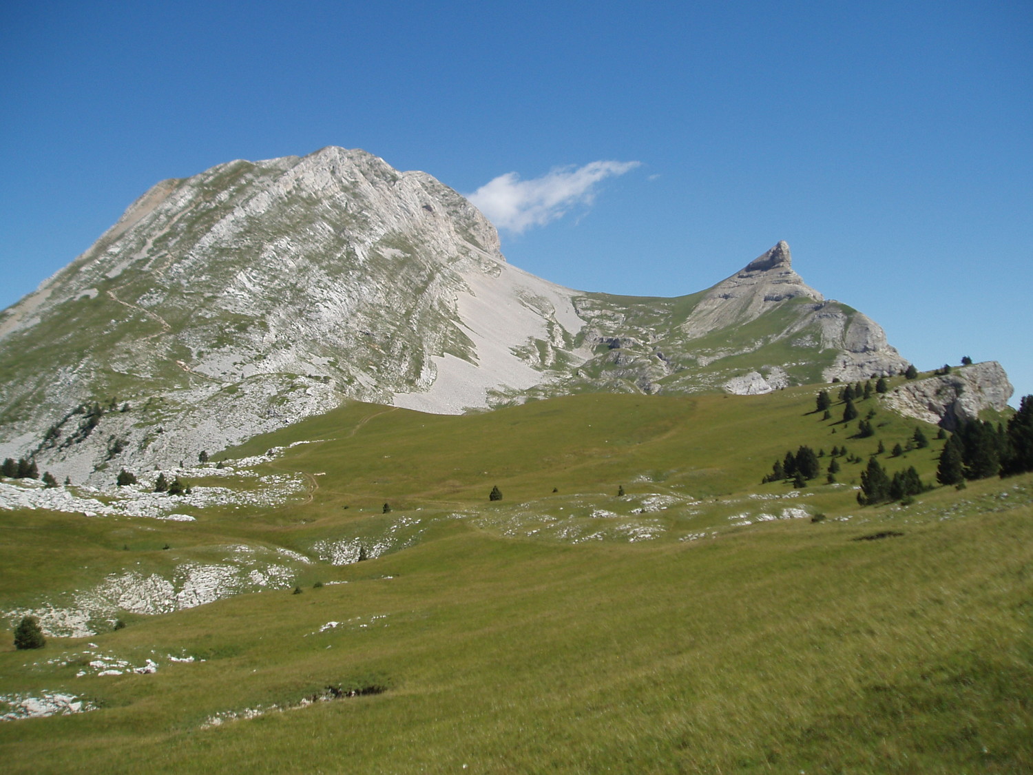 Grand Veymont gauche / Petit Veymont droite