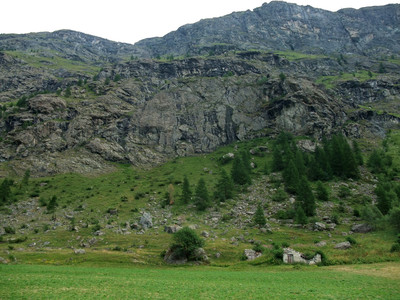 Balme Noire, vue de la route