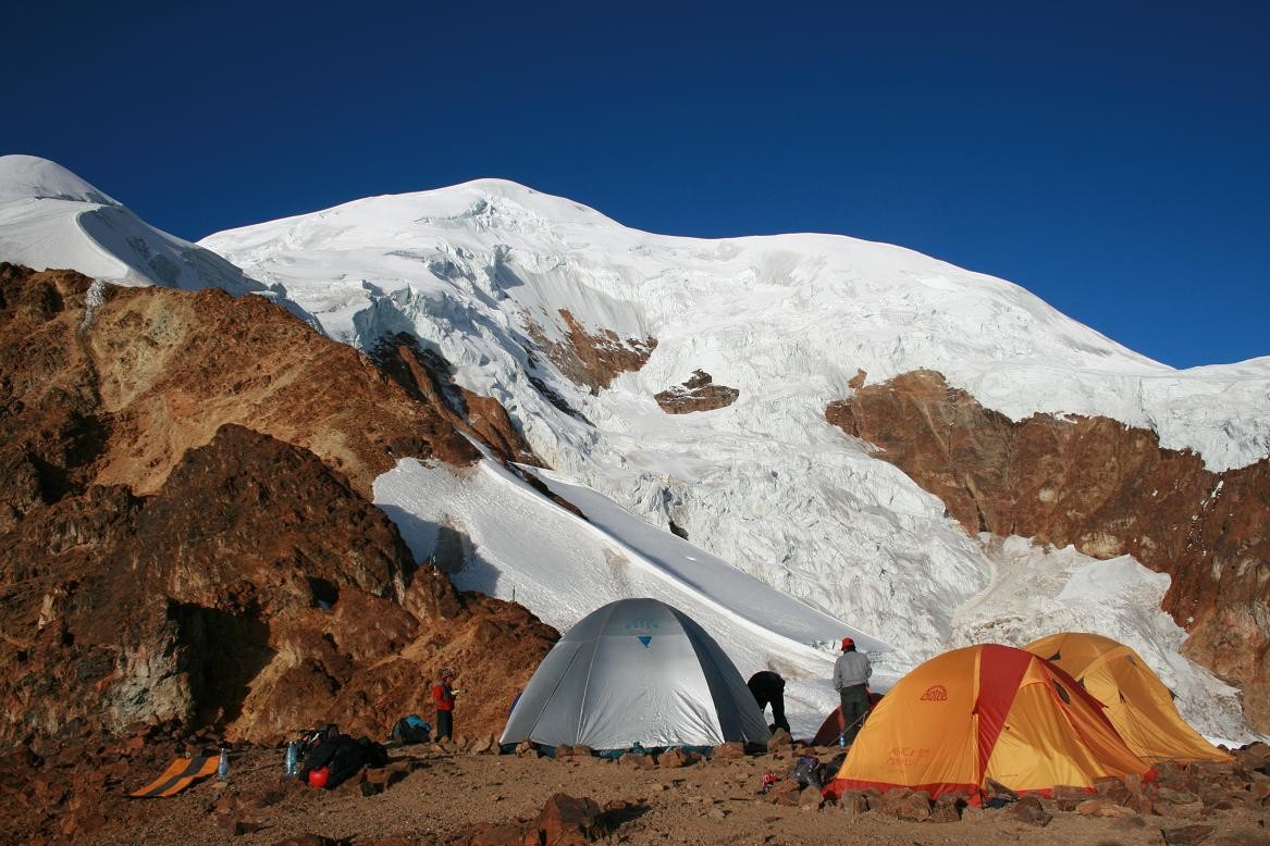Camp d'altitude 5550m