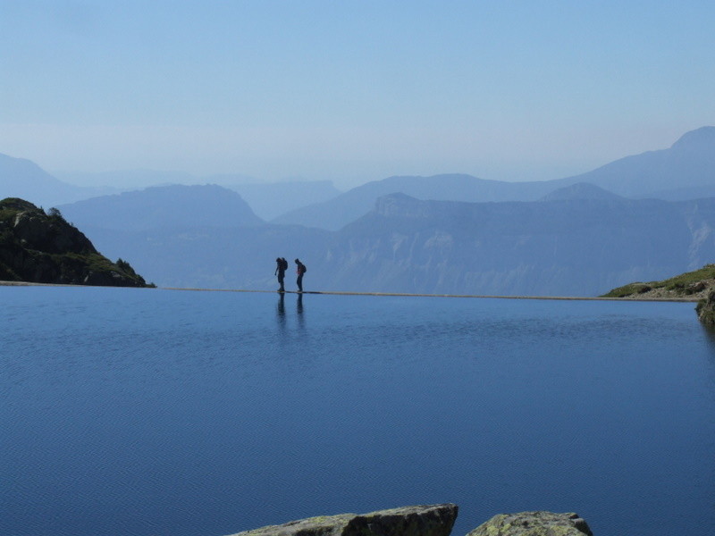 Lac du Crozet - Piscine à débordement