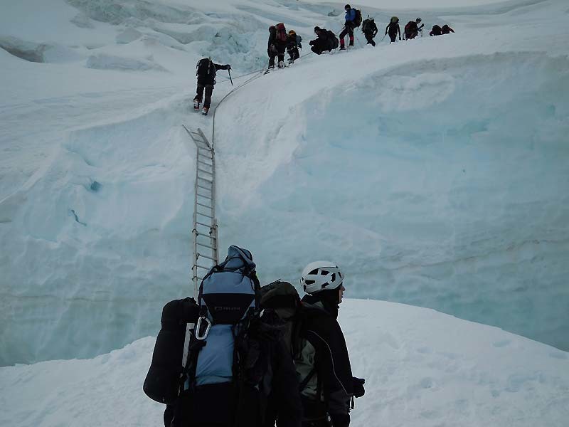 crevasse