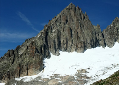 Aiguille du Moine, face E