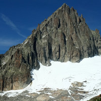 Aiguille du Moine, face E