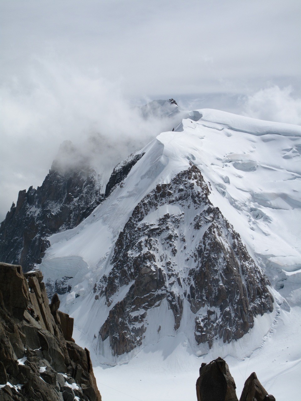 Triangle Tacul : depuis Aiguille du Midi