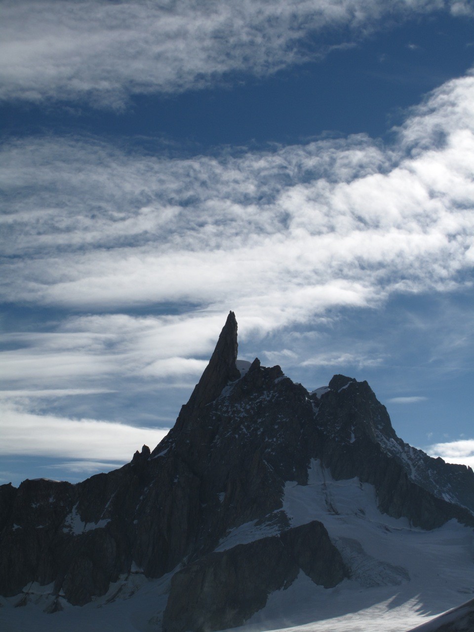 Dent du géant : Paysage