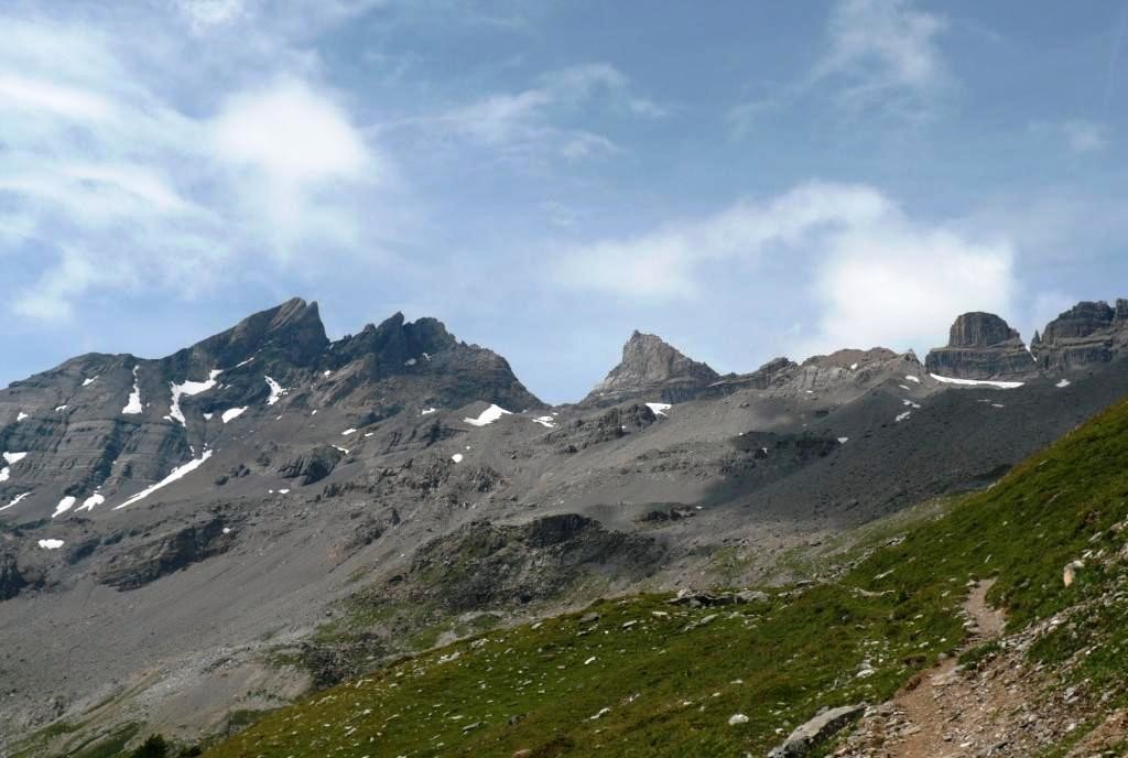 Le temps se remet au beau lorsque j'arrive en bas !