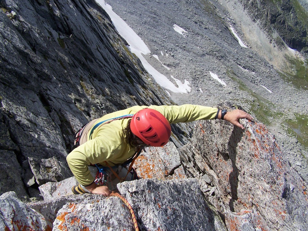 Sortie sur le piton sommital de la cime des Planettes.