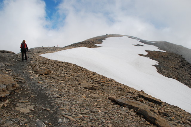 Sommet en vue (Le Buet, 3096m)