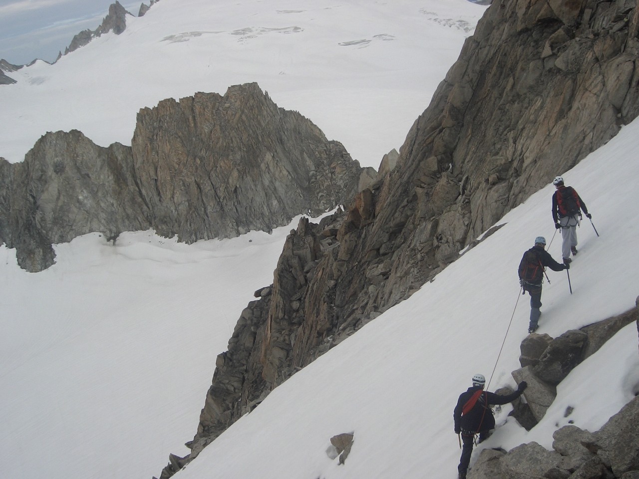 descente du Portalet