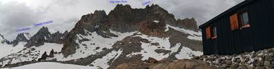 le Trident depuis le refuge des Dorées le Trident depuis le refuge des Dorées