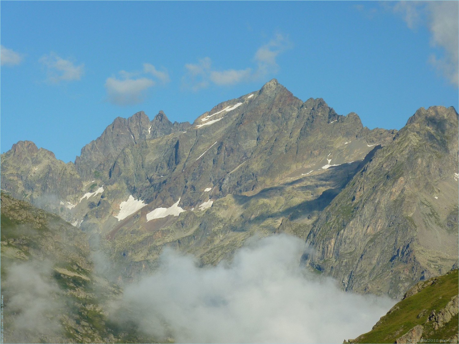 Olan et Cime du Vallon bien secs...