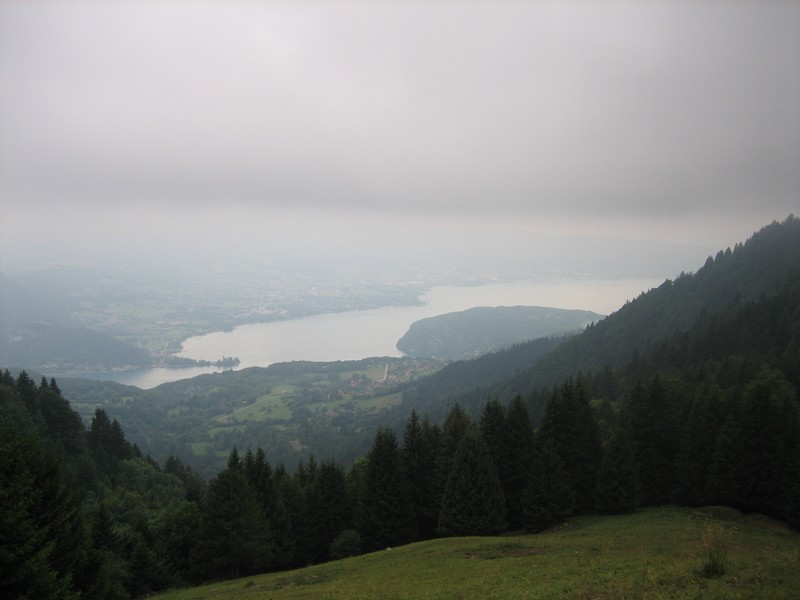 Lac d'Annecy depuis le Chalet des Crottes