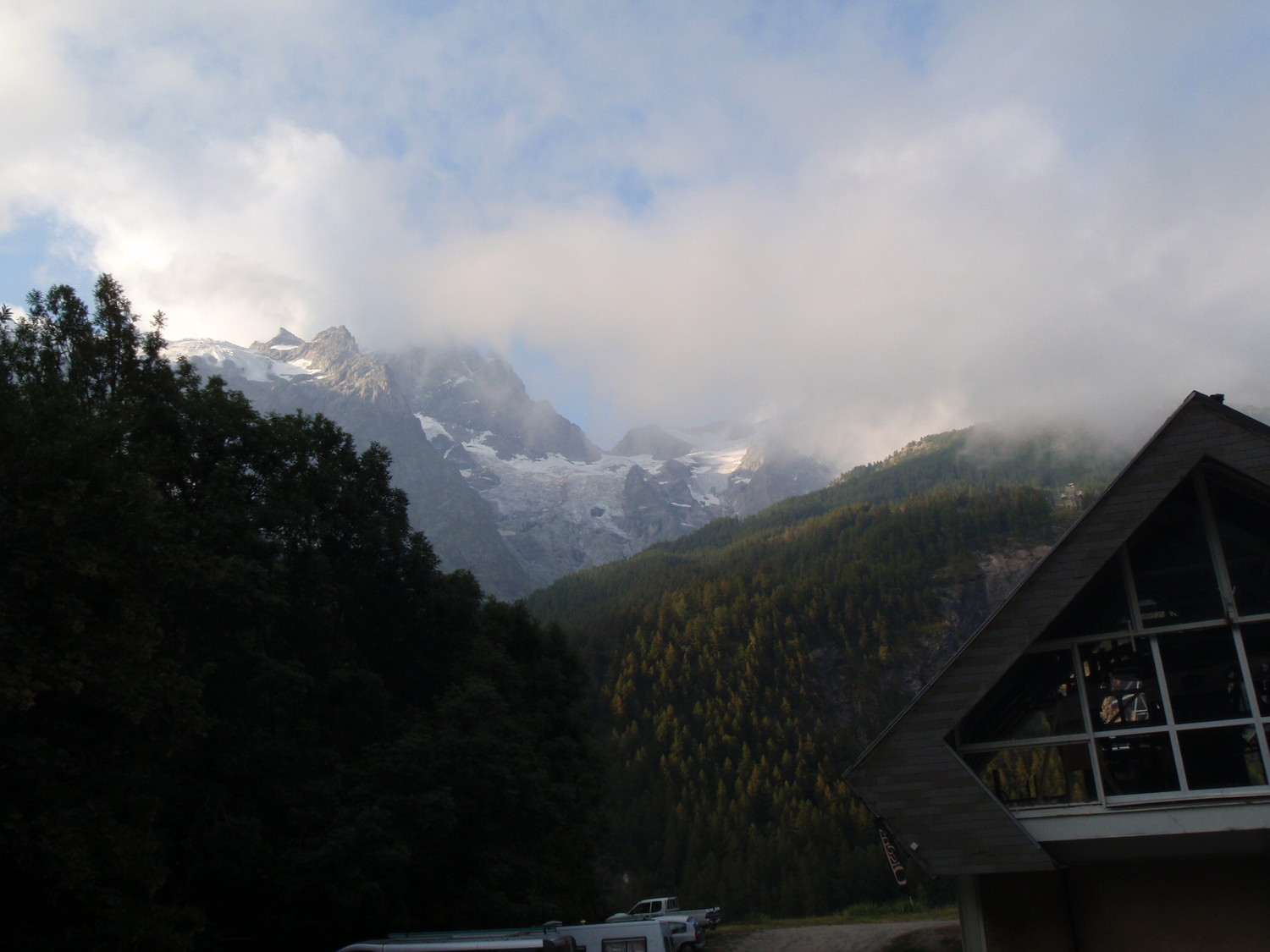Glacier de la Meije depuis la Grave