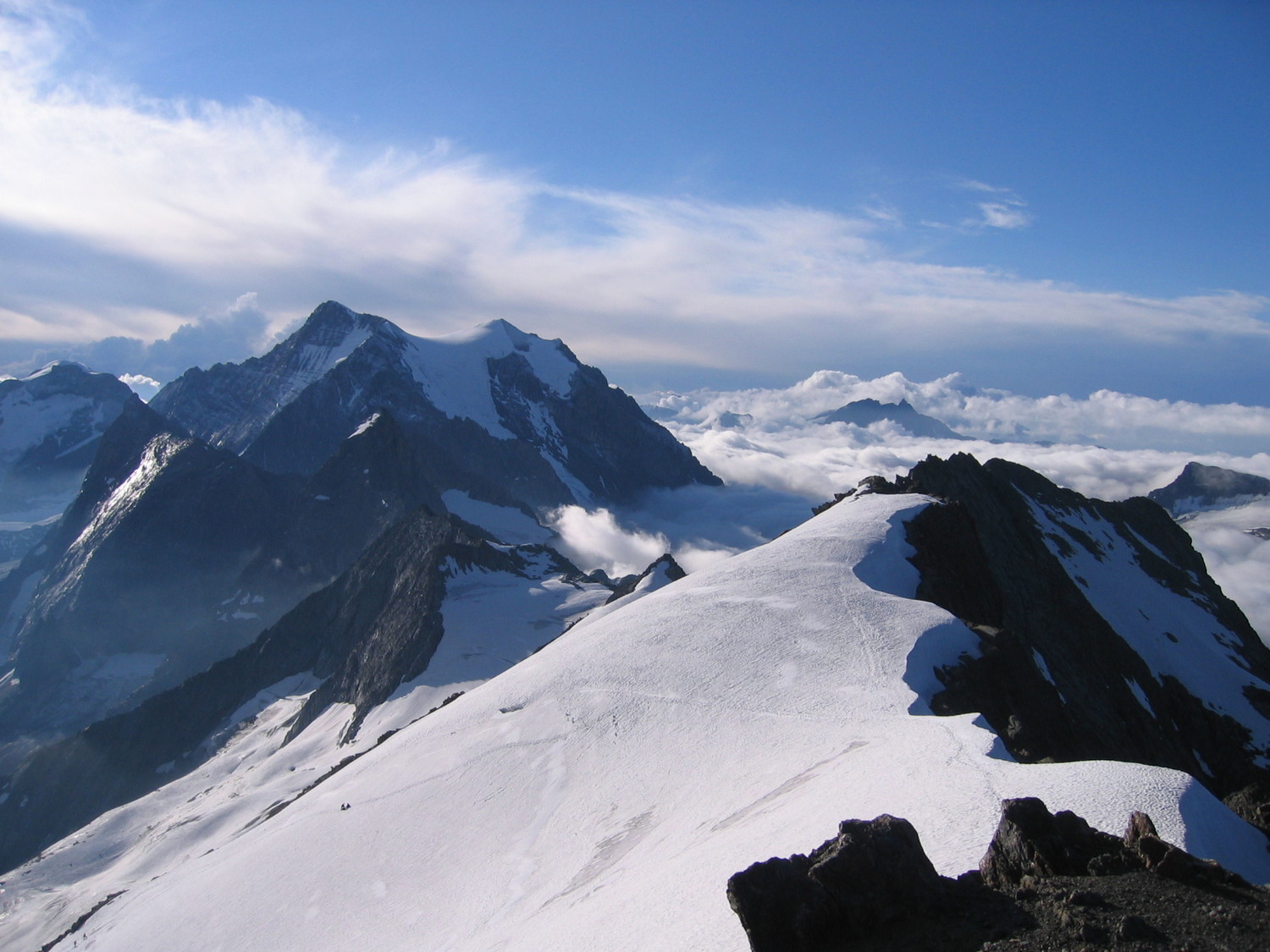 Grande Casse vue du sommet du Grand Bec