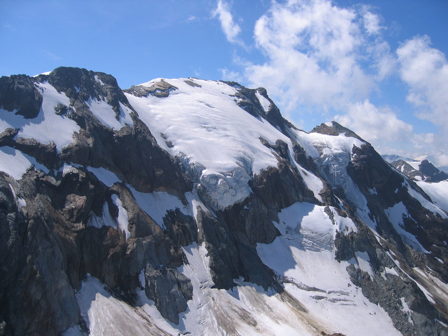 Becca du Lac, depuis le col de l'Invernet