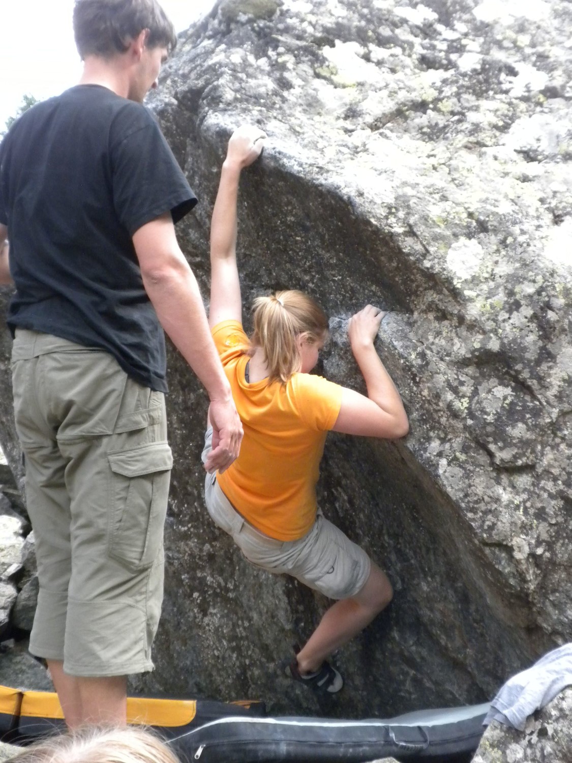 Bloc à Ailefroide