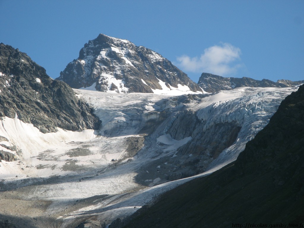 Piz Buin depuis la Wiesbadener Hütte