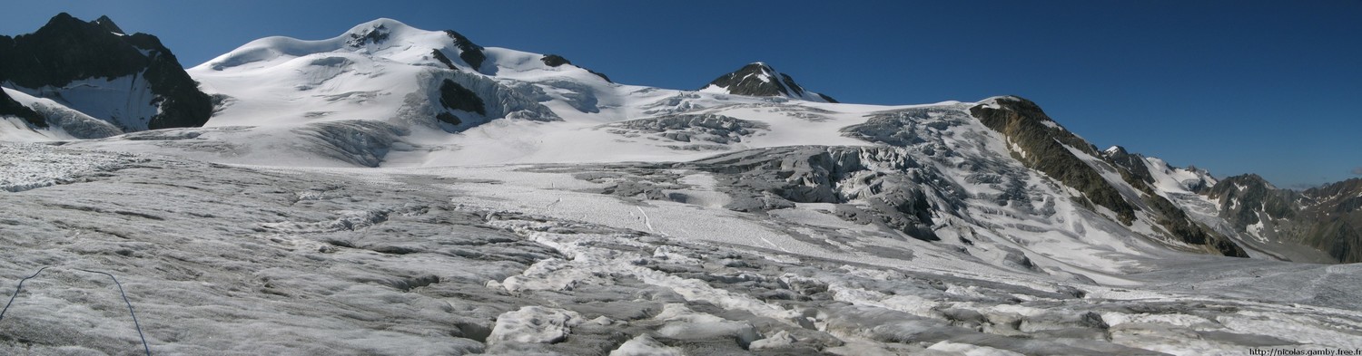 Wildspitze, versant W