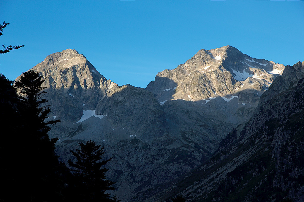 Pic de Labas et pic de la Sède