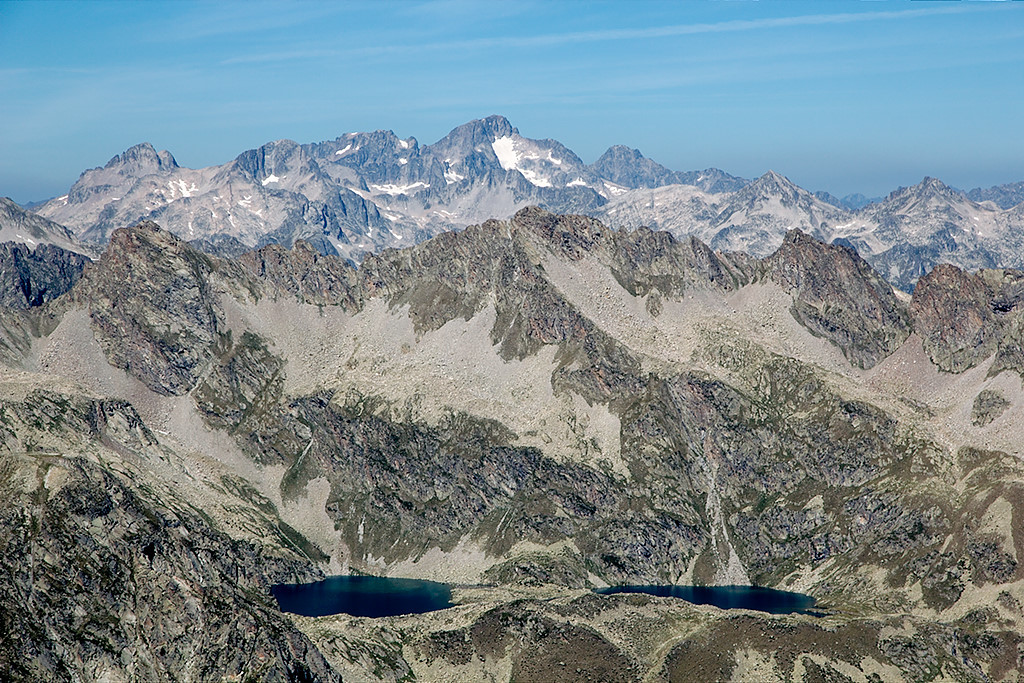 Estibe Aute, Balaïtous depuis le pic de Culaus