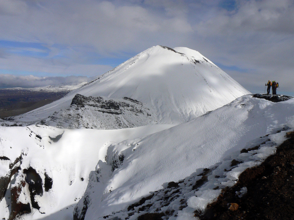 le Ngauruhoe, depuis Red Crater