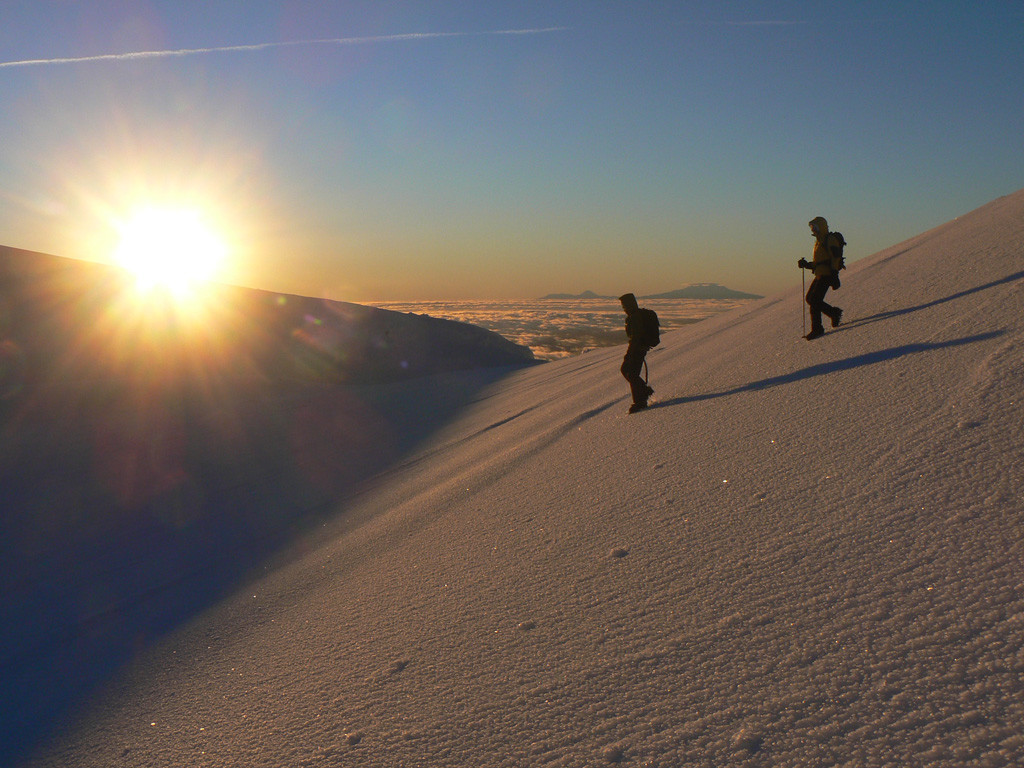 départ de Syme Hut
