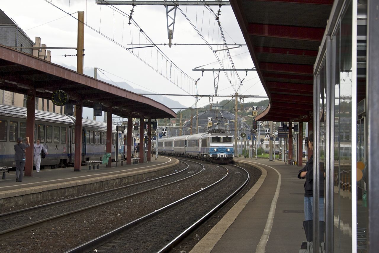 A chambéry - avantage du train, on peut regarder le paysage ;)