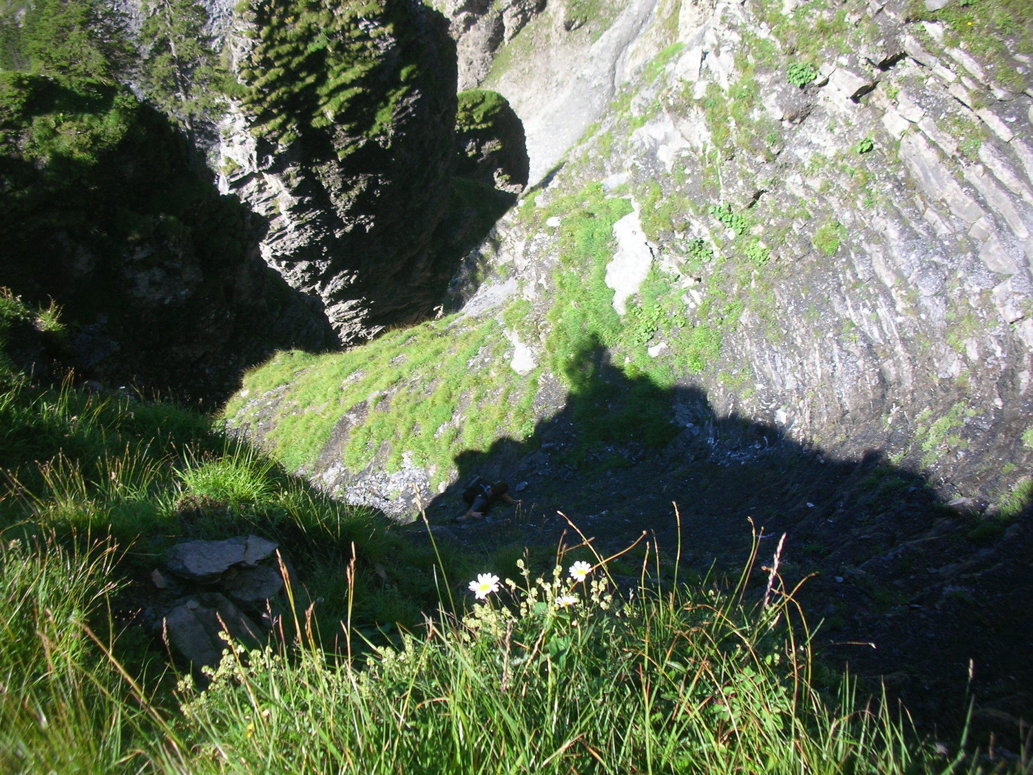 vue sur le couloir au dessus de la guivre