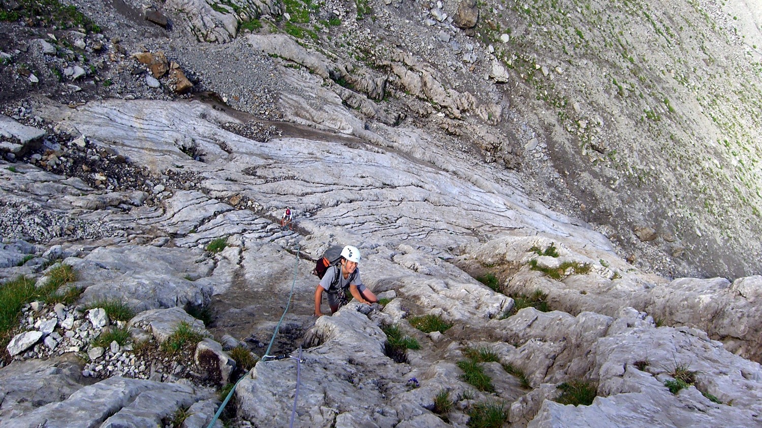 arête à Marion: L1 moite et poite