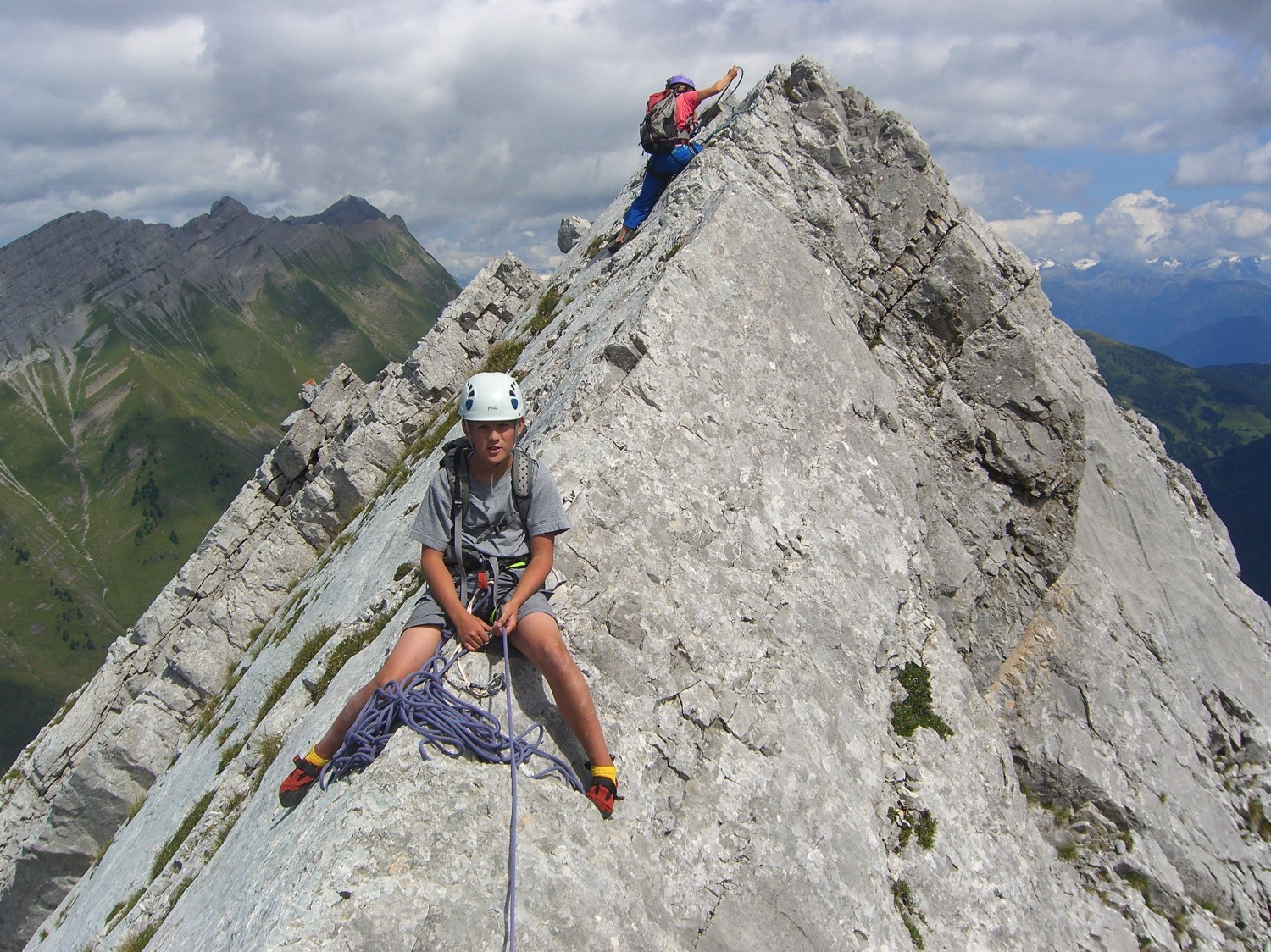 arête à Marion: à dada...