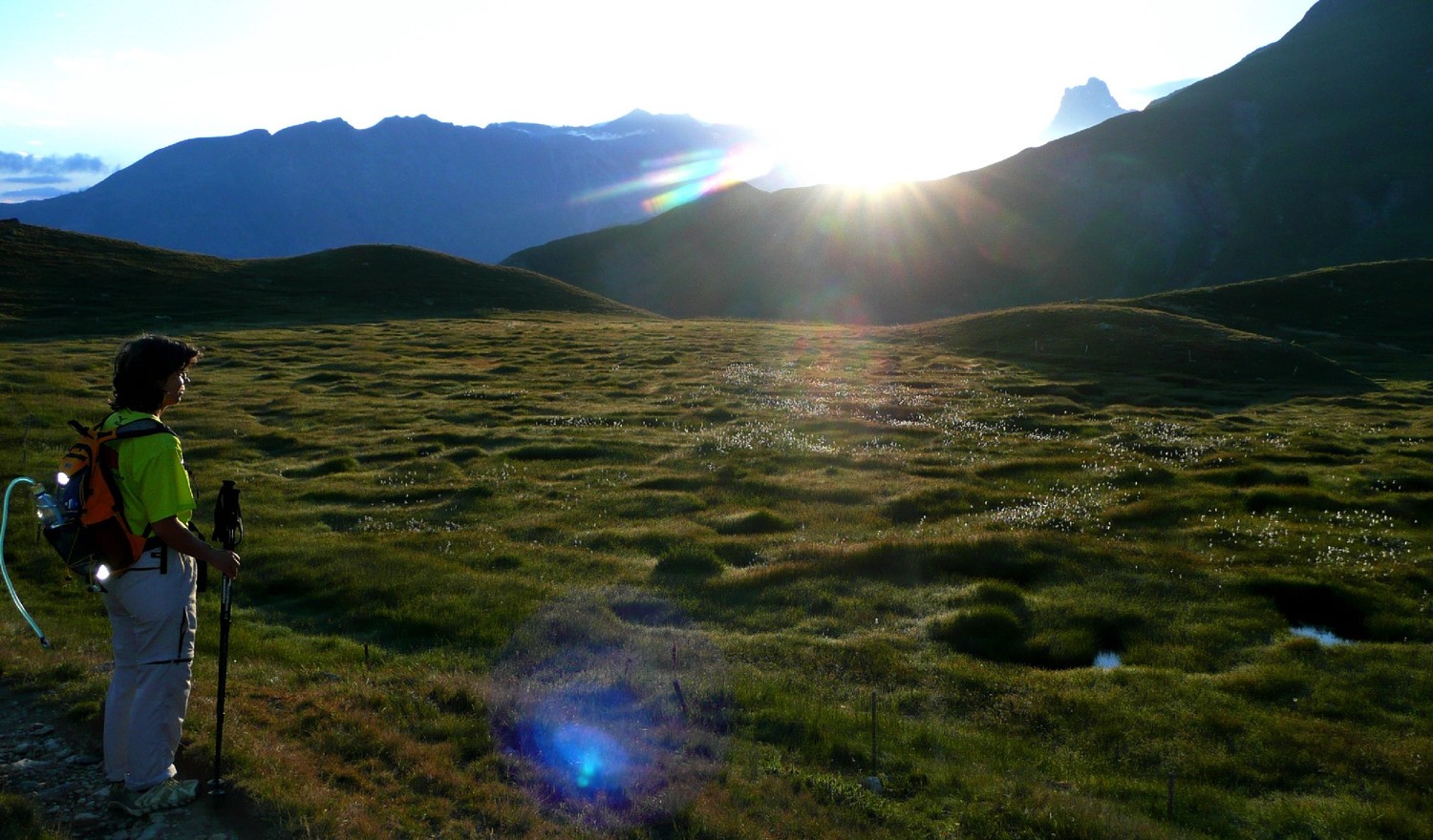Sous le refuge de la Muzelle