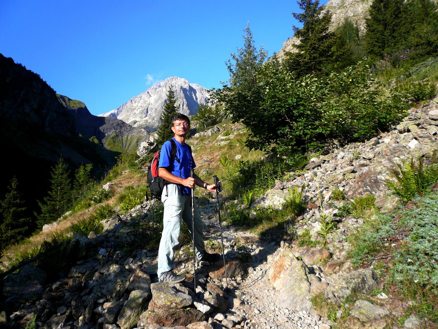 Descente du Vallon de la Muzelle