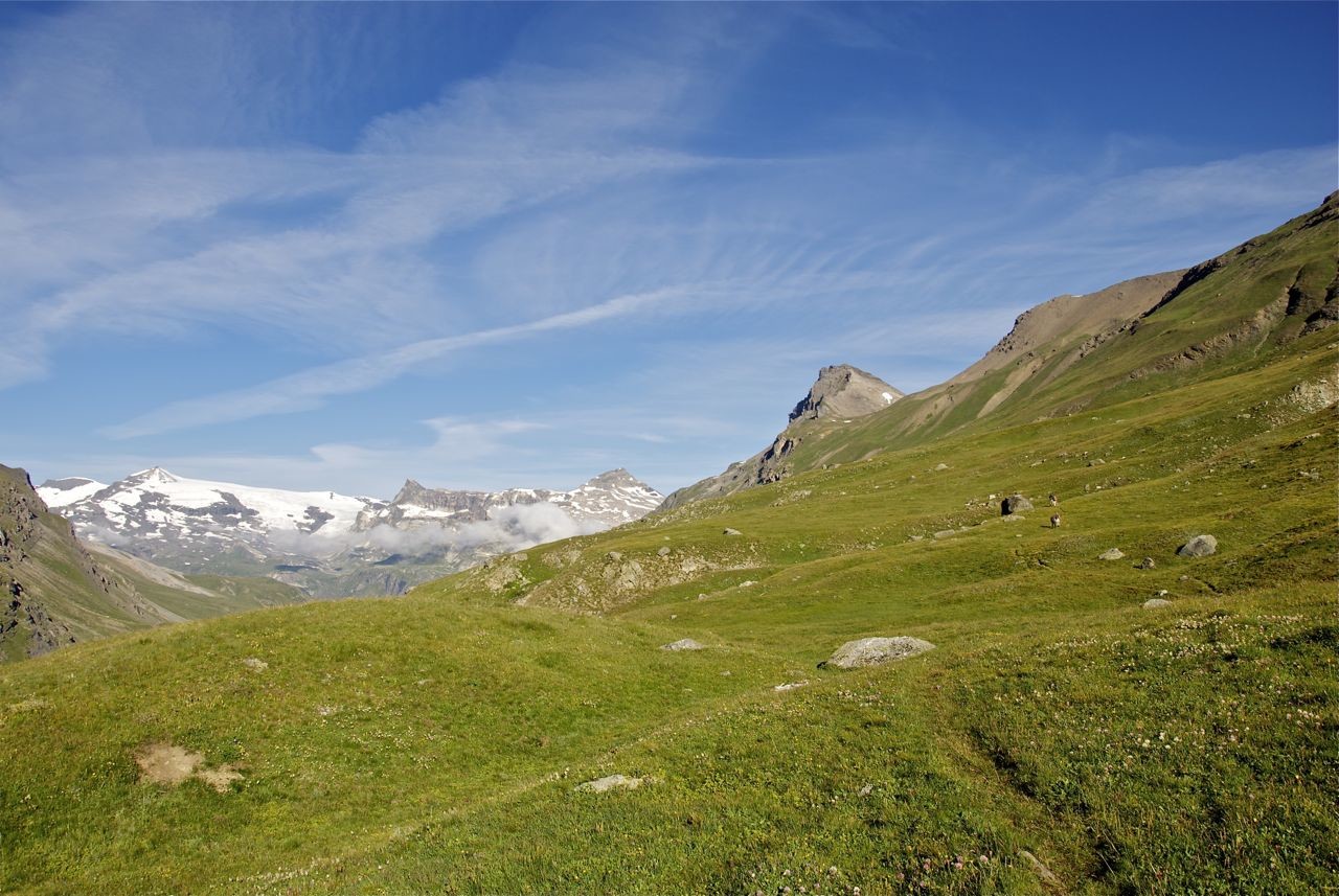 En route vers le col de Pierre Blanche