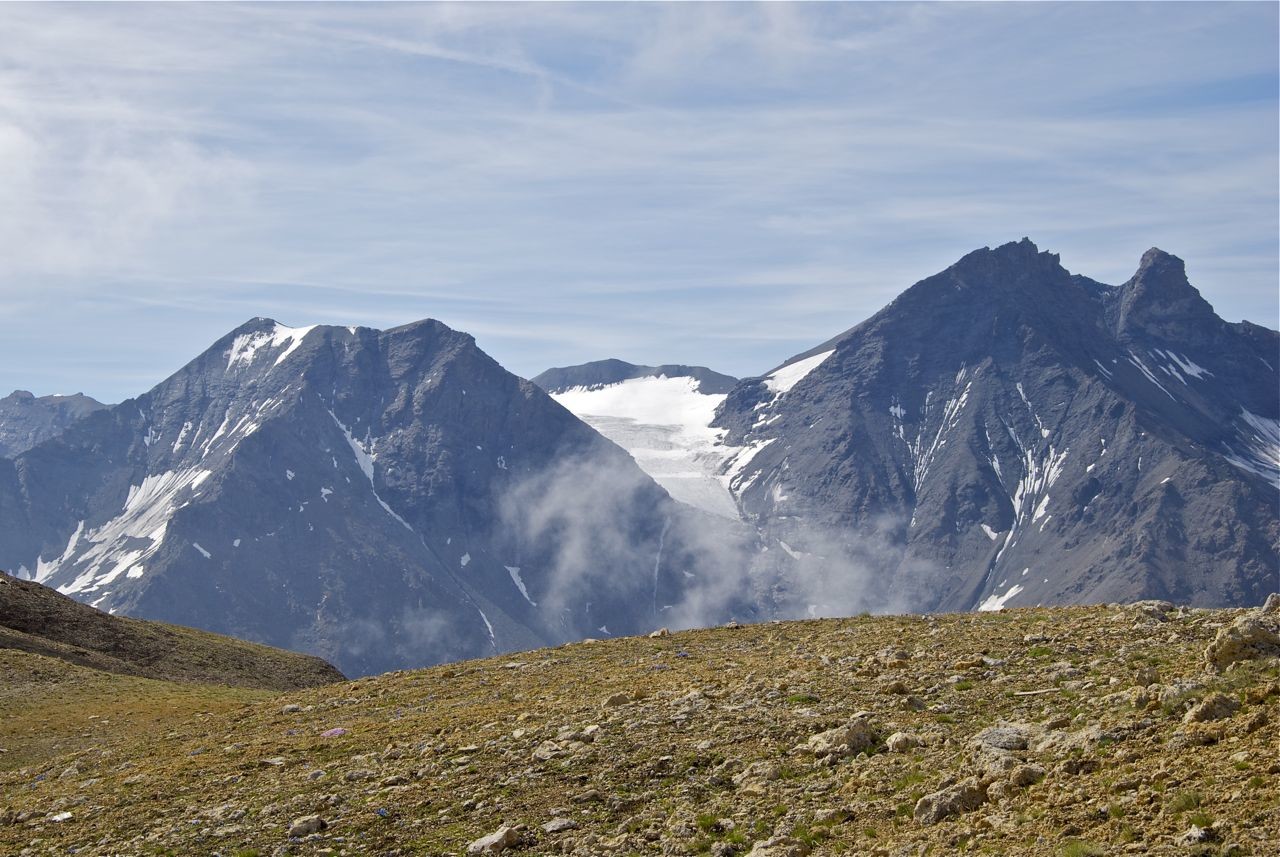 Glacier et Pointe du Vallonnet