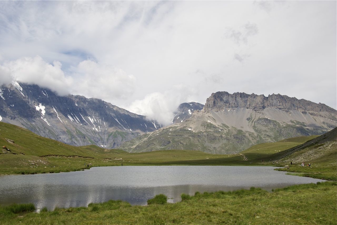 Le plan du lac, dommage que sa surface soit ridée