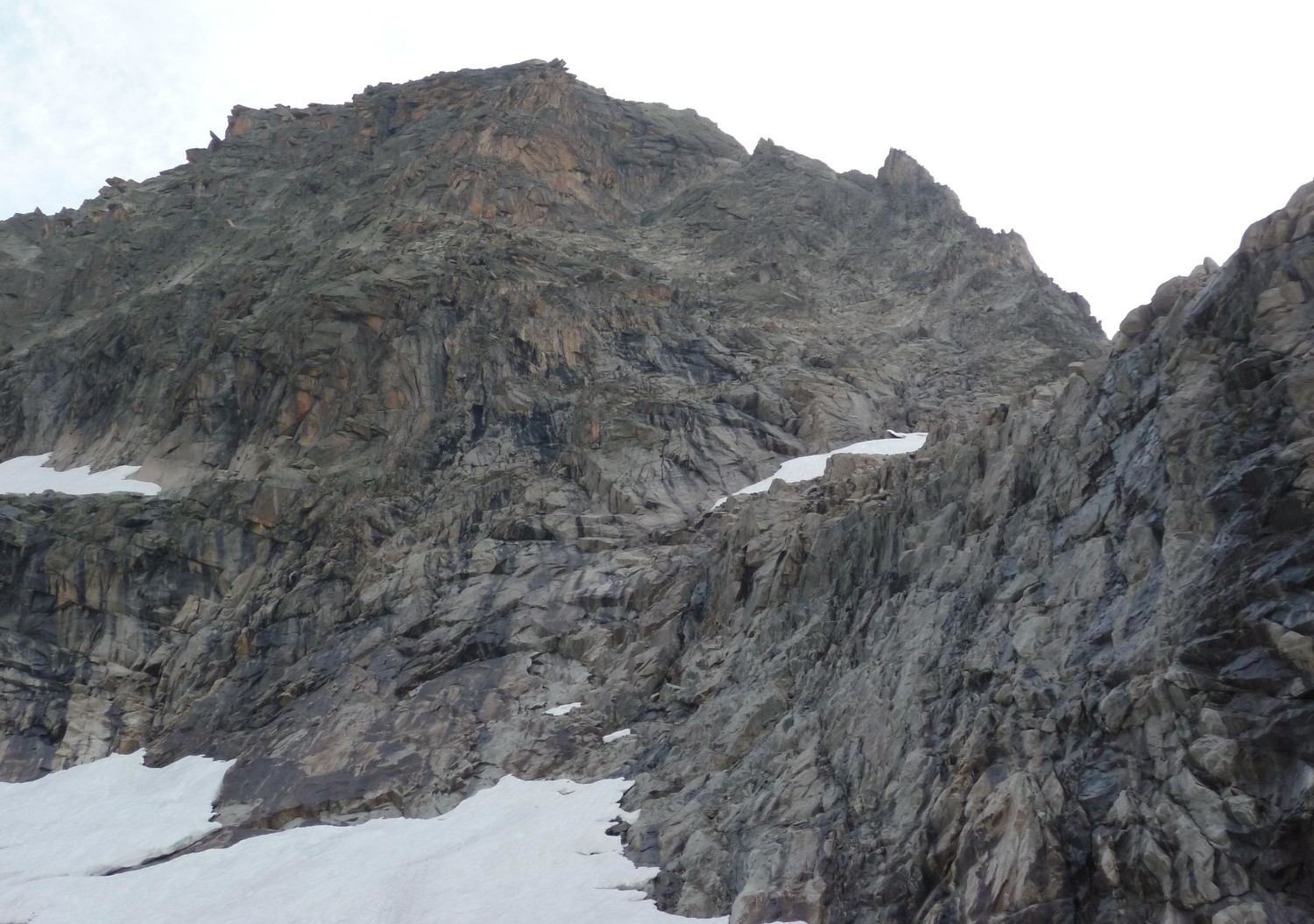Aiguille Croux - Face SW